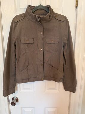 Women's Olive Utility Jacket
